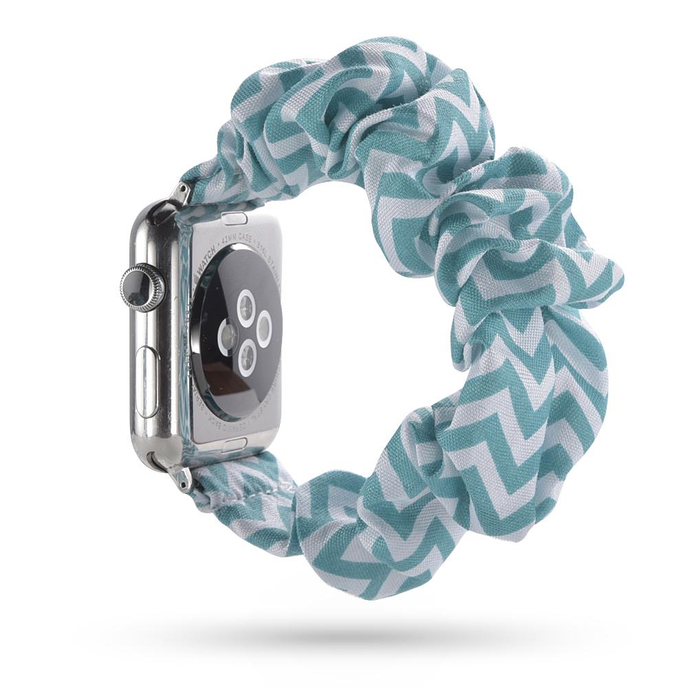 Scrunchie Strap for apple watch band 44mm 40mm 45mm 41mm 38mm 42mm 49mm correa bracelet iwatch series 4 5 6 3 SE 7 8 9 ultra 2