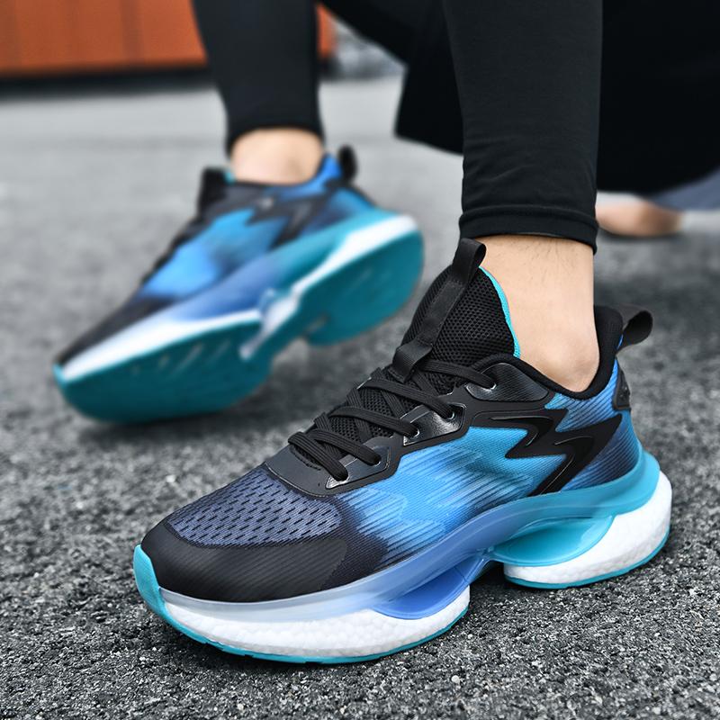 All-match Men's Running Shoes for Men Cushion Jogging Sports Shoes Trendy Outdoor Sneakers Men Mesh Walking Shoes Male Footwear