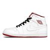 Jordan 1 Retro Mid White Gym Red Black 554724-103