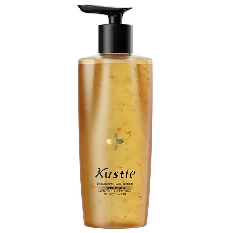 Kustie Osmanthus Petal Essential Oil Fragrance Shower Gel