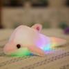32Cm Colorful Glowing Dolphin Plush Toy Kawaii Luminous Plush Dolls Stuffed Doll With Led Light Cute Gift For Kids Girls