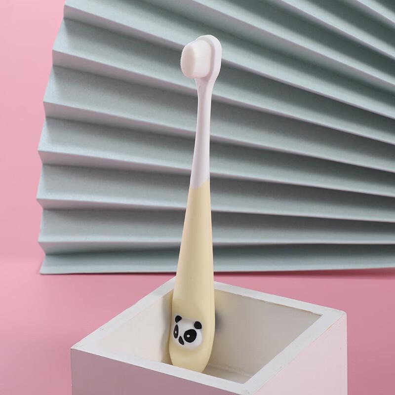 Kids Ultra-Soft Bristle Panda Toothbrush 3-Pack
