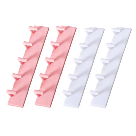 10Pcs Nail Practice Stand Fake Nail Tips Holder DIY Home Salon Nail Art Display Stand Beginner Manicure Painting Practice Base