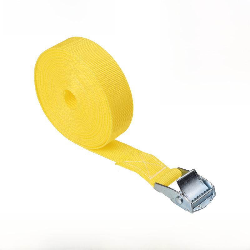 Black Zinc Alloy Buckle Strap for Cargo Luggage with Polypropylene Tightening Wire