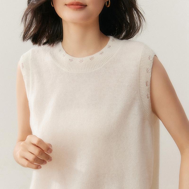 Qinghe 100% Pure Cashmere Women's Sweater - Ultra Soft Luxury Winter Pullover