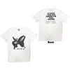Post Malone -Inflatable Butterfly-2023 Tour - White T-shirt
