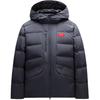 All-Weather Series Solid Color Zipper Hooded Soft Versatile Down Jacket Men Outerwear 152510911-1