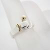 [Used] TIFFANY 925/750 Hook & Eye Ring / Size 8 / j12-13