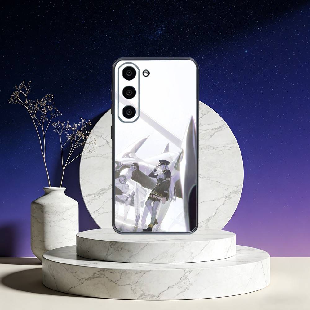 Shin x Lena 86 Phone Case For Samsung Galaxy A73,A72,A71,A70,A53,A52,A51,Others Soft Black Cover