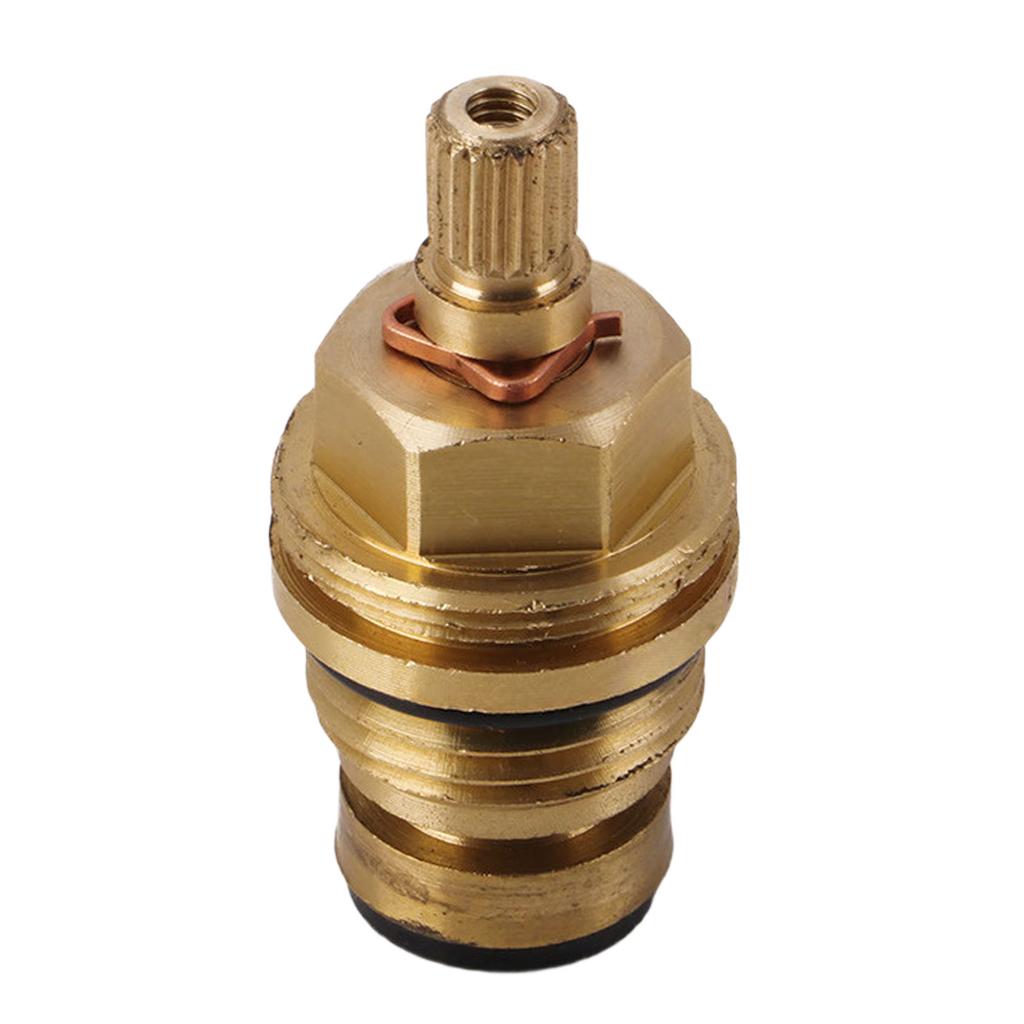 Brass Slow Opening Spool Faucet Cartridge Valves Core Replacement Faucet Hot And Cold Water Spool Faucet Repair Parts