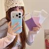 Minimalist Tiny Polka Dot Phone Case For iPhone 17 Pro 16 15 14 Pro Max with 4 Colors Double-Sided IMD Shockproof Cover Cases