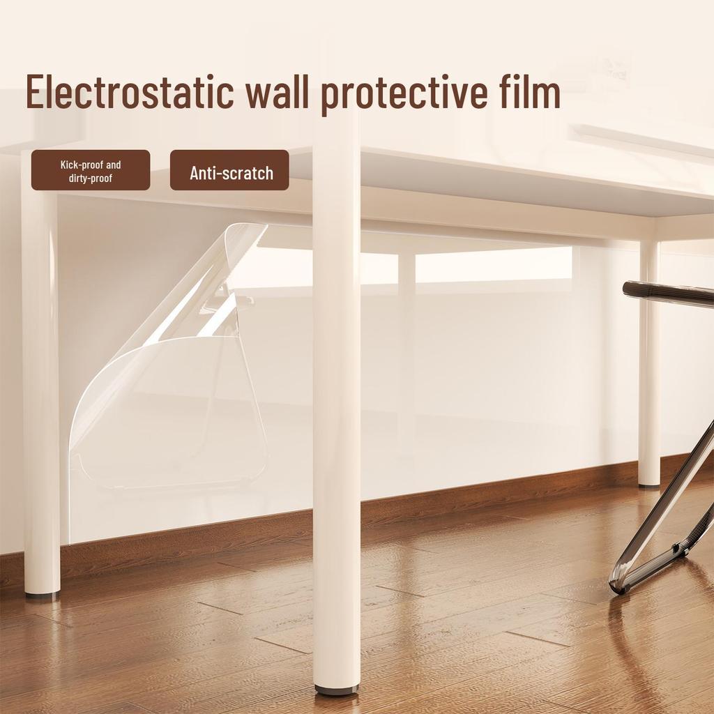 Transparent Static Wall Protection Film: Waterproof, No Damage, Oil-Proof, Thickened Sticker