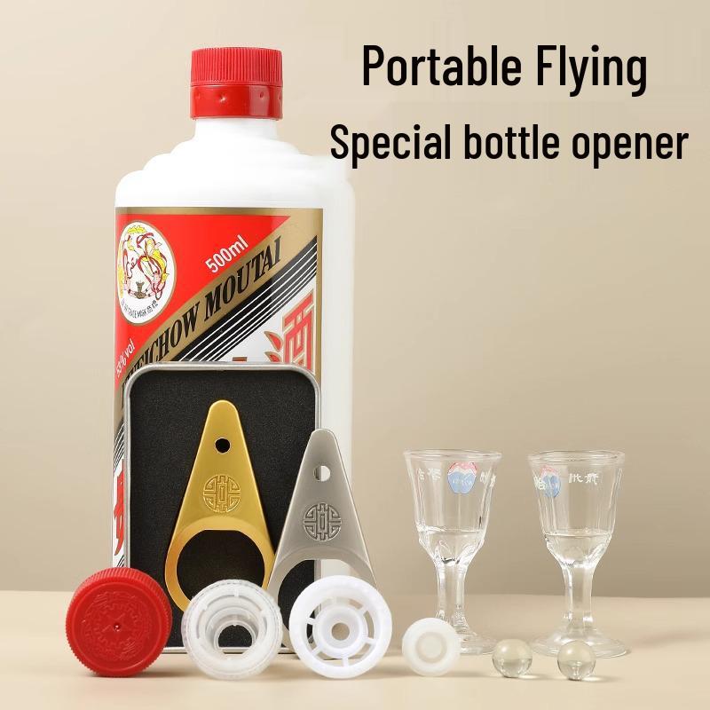 Maotai-shaped Baijiu Bottle Opener - Feitian Special Old Wine Cap Remover