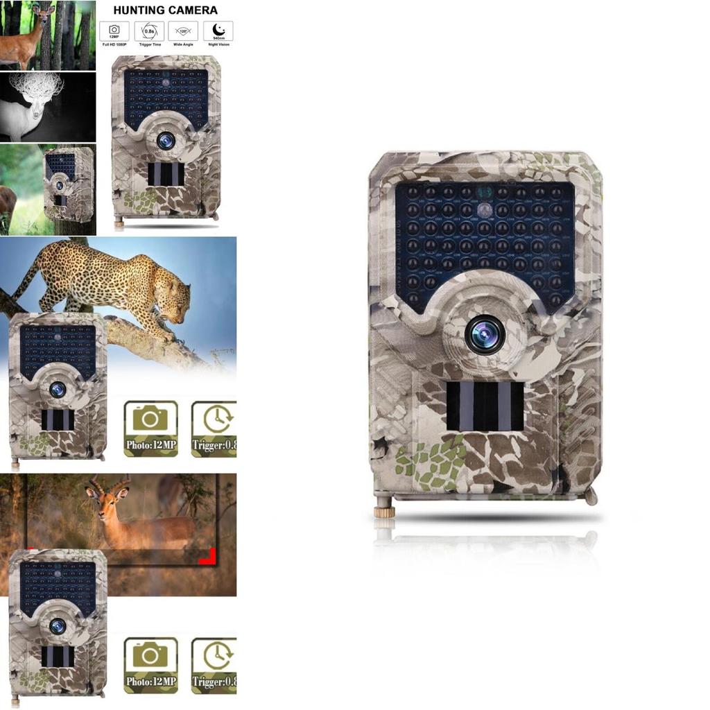 Pr200 12mp 1080p Outdoor Wildlife Camera With Infrared Technology For Hunting And Security