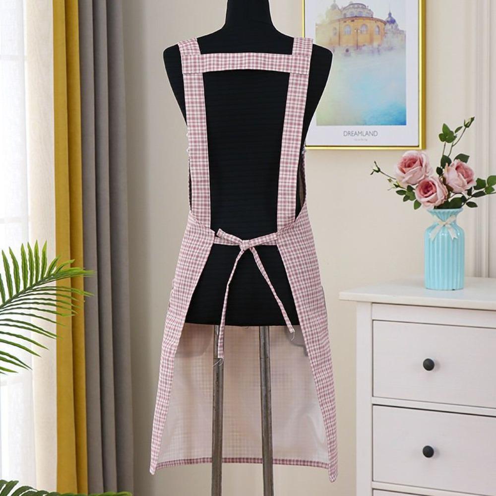 Anti-Oil Stain Kitchen Apron Breathable Cleaning Apron Cute Salon Apron  Home