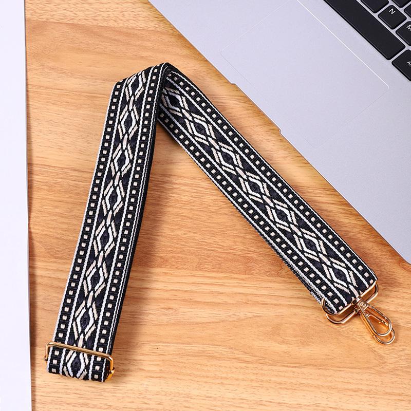 1Pc Polyester/Metal Fashionable Adjustable Multifunctional Shoulder Strap Versatile Luggage Replaceable Bag