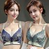 Underwear Summer Thin Strapless Anti Glare Lace Bra Breathable Full Cup Bra No Steel Ring Bra