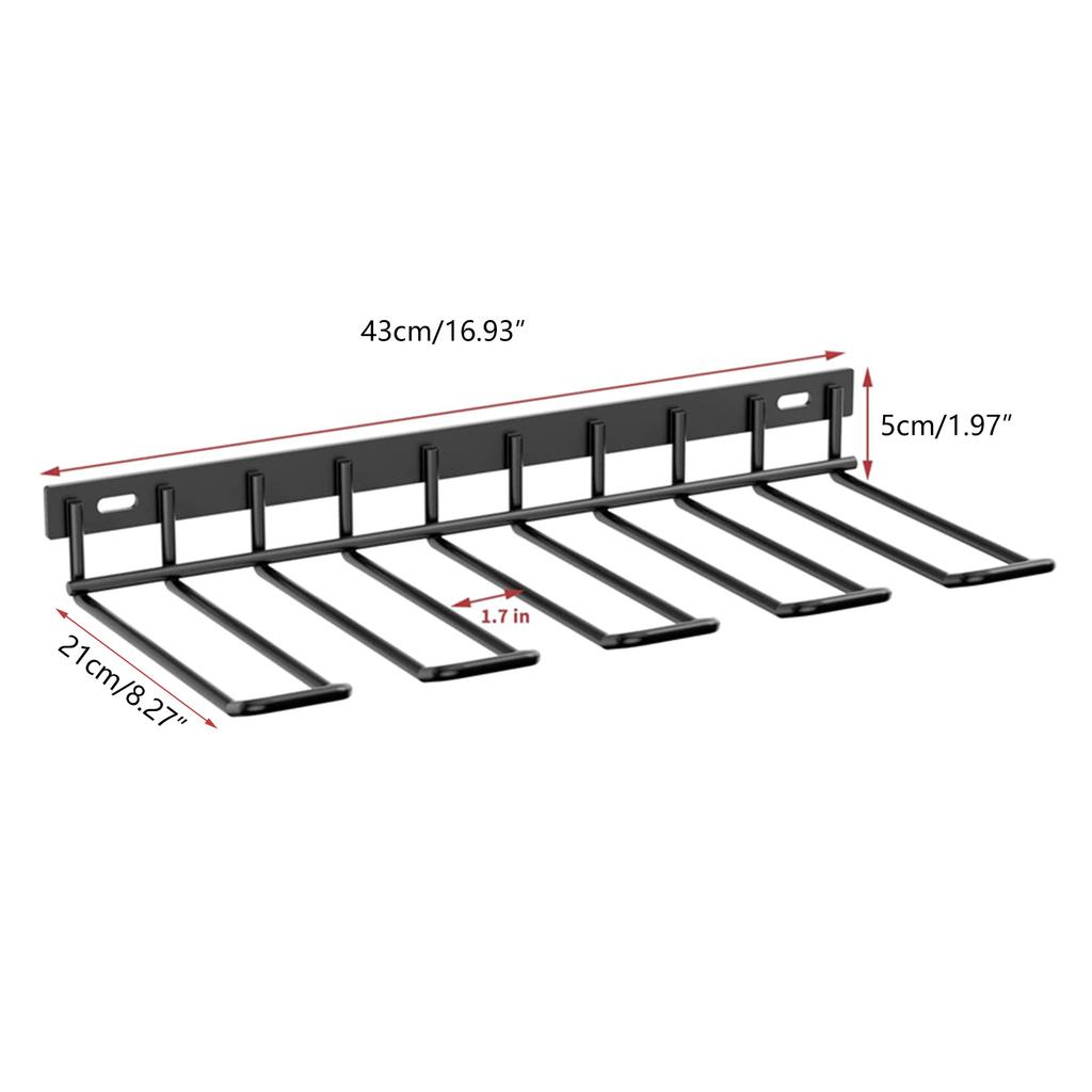 Wall Mount Charging Station for Power Tool Space Saving Metal Shelf for Home Garage Workshop
