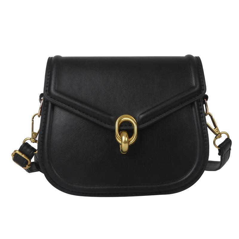Stylish Retro Shoulder Bag For Women 2023 Trendy Fashion Crossbody Saddle Bag