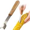 Komolife Sakutto Hagaseru Corn Peeler Kernel Remover Peeling Tool Stainless Steel Cleans Easily Time-Saving Quickly Remove Kernels. Made Easy Clean It