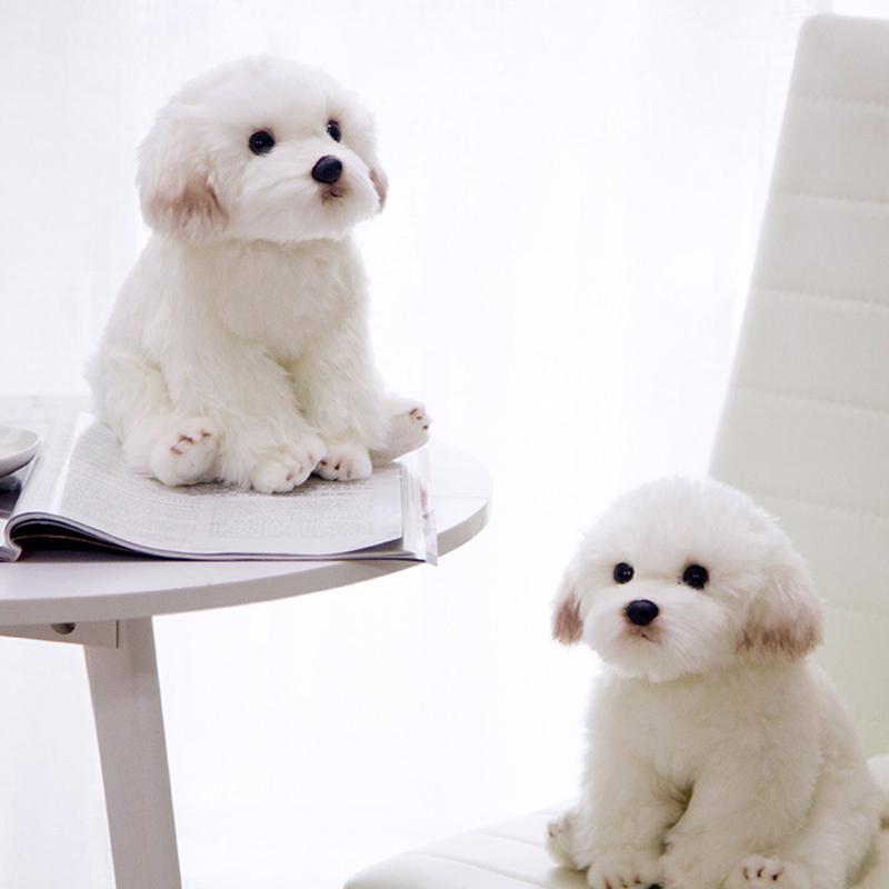 Cute Realistic Puppy Plush Toy Super Soft Animals Doll Personalized Pillow For Home,Living Room Office