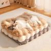 Plush Warm Cat & Dog Blanket - Thick Fur Mat for Autumn/Winter, Cozy Bed & Small Quilt for Sleeping