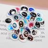 50pcs Crystal Simulation Doll Glass Eyeballs High Transparency Simulation Glass Eye Patches