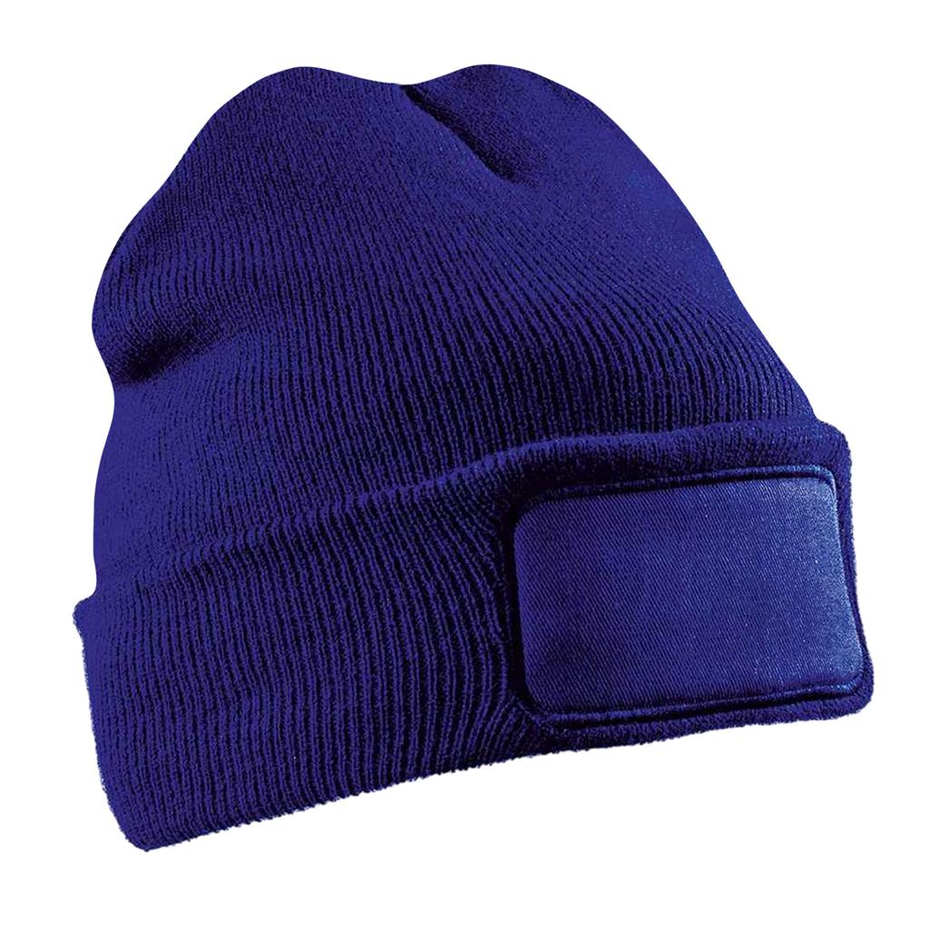 Result Genuine Recycled Printers Double Knit Recycled Beanie