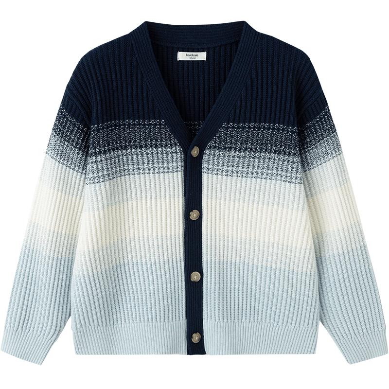 Balabala Boys V-Neck Knit Cardigan 130