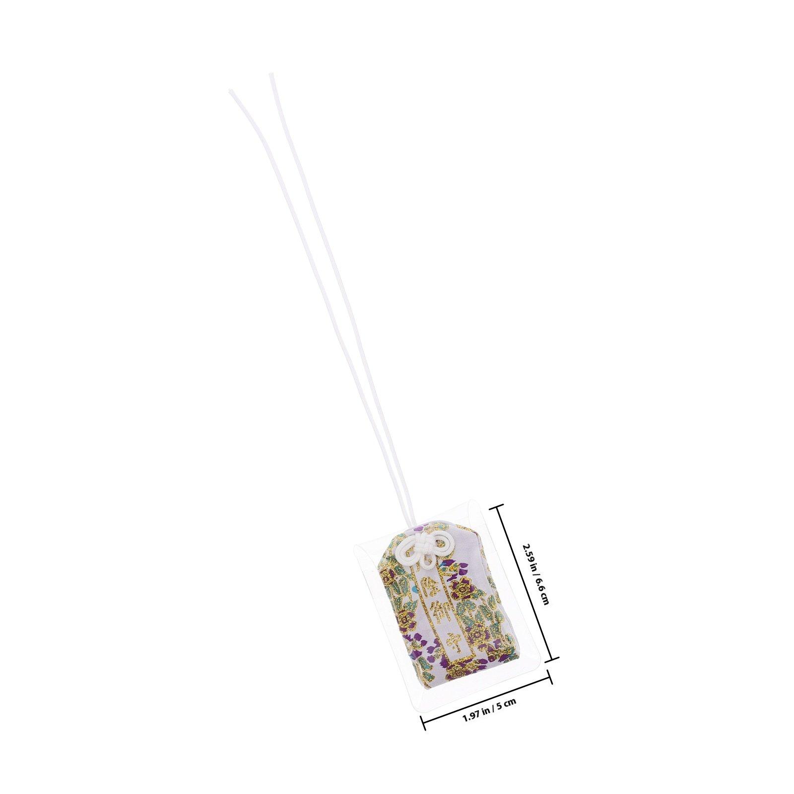 

Japanese Blessing Bag Omamori Protection Charm Traditional Lucky Amulet Sachet for Wealth Health Happiness Peace Family Home Car