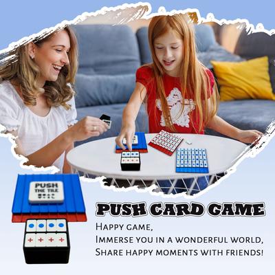 Jogos de Tabuleiro, Festas, Reuniões, Brinquedos de Quebra-Cabeça, Jogos de Empurrar Cartas