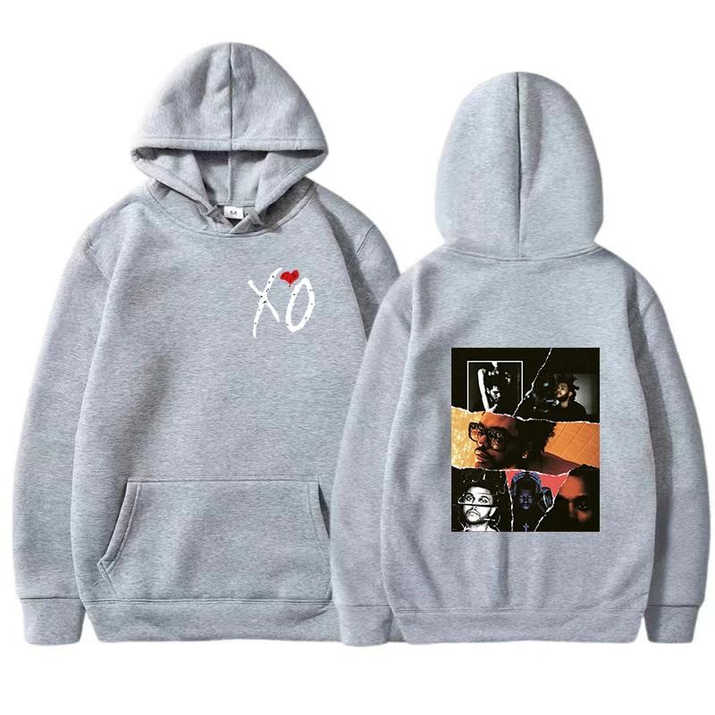 Cantante The Weeknd Felpa con cappuccio After Hours Til Dawn Fm Album musicale Uomo Felpa con cappuccio Felpa in cotone Pullover Hip Hop Rock Donna Top Vestiti