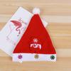 Christmas Gift Christmas Decal Cartoon Christmas Hat Santa Claus Snowman Fawn Glowing Hat Party Decoration