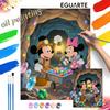 Digital Oil Painting Art Painting Handmade Diy Home Decorations Gem Mining Cave Adventure
