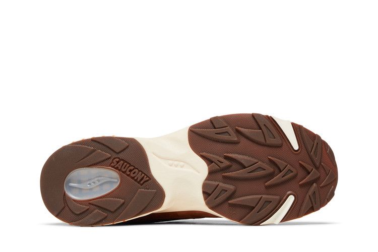 Men's Sneakers Saucony 3D Grid Hurricane Endless Knot Brown/Rust/Gobidesert