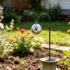 Outdoor Party Decorations Mini Disco Ball Garden Stake, Weatherproof Hanging Mirror Decoration, Flower Bed Decor Accessories Reflective