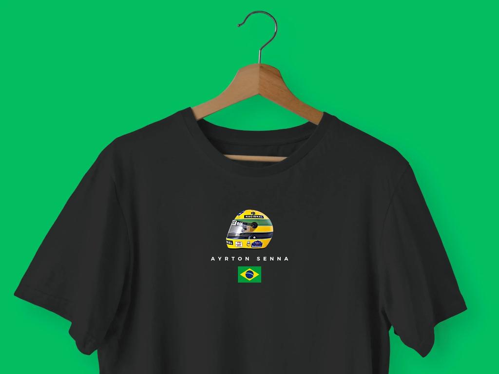 T-shirt Grafiche Formula 1 Ayrton Senna T-shirt da Palestra Uomo Donna Abbigliamento Y2k Liam Payne Stile Retro Top Estivi Magliette