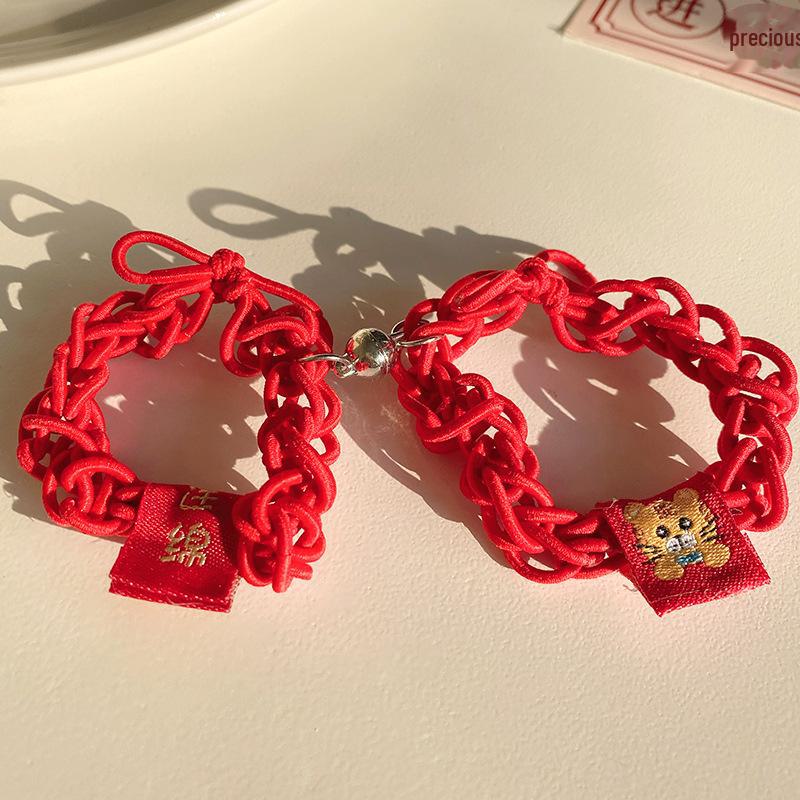 Neujahrs-Zodiac-Tiger-Haarband & Armband - Doppelte Verwendung für Frauen