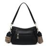 Nuova borsa quadrata piccola, elegante e semplice, grande capacità, borsa a tracolla di temperamento, texture in pelle morbida, borsa a tracolla per uscire e per il lavoro