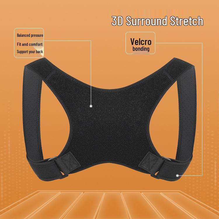Unisex Invisible Breathable Posture Corrector with Elastic Velcro Color Box