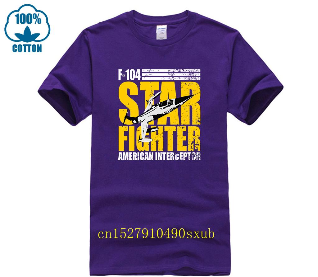 Sports Mans Tshirt Air Force Fighter Sweatshirt  F104 Starfighter Colonhue New Summer Mens Casual Print Fashion Tshirt