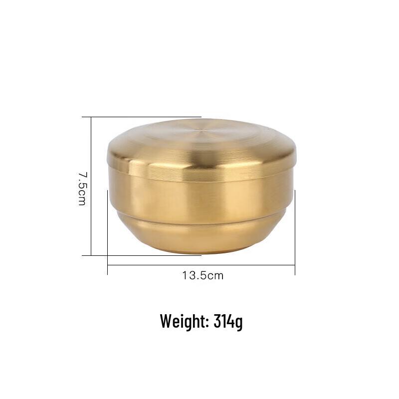 Huihuang 304 Stainless Steel Korean Soup Bowl with Lid