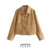 European-American Style Women's Suede Fashion Jacket