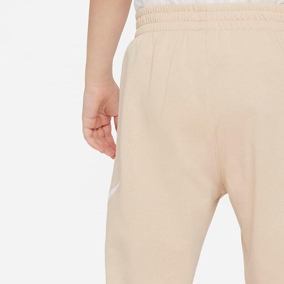 Nike Knitted Sports Pants With Letter Print Kids bottoms Sand-White FV3301-126