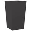 VidaXL Planter Black 45x45x75 Cm Steel, Outdoor Planter, Flower Box, Garden Box, Patio Planter, 851094