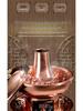 Dual-use Thickened Pure Copper Electric Hot Pot with Yuan Yang Divider for Mutton Slicing.