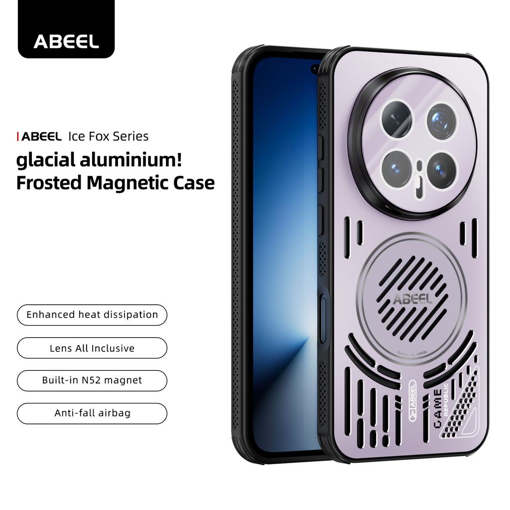 For Honor Magic8 Pro Case Hard Aluminum Magnetic Shockproof Protective Phone Back Cover For Honor Magic 8 Pro Bumper Shell