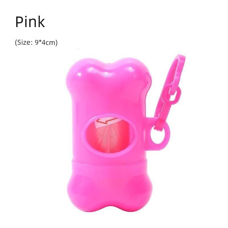 

Pet Supplies Dog Pooper Scooper Dispenser Portable Stool Dog Garbage Bag Pet Cleaning Supplies Garbage Box Milky White