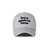 VARZAR TMV Lettering Ball Cap [Twill Gray]