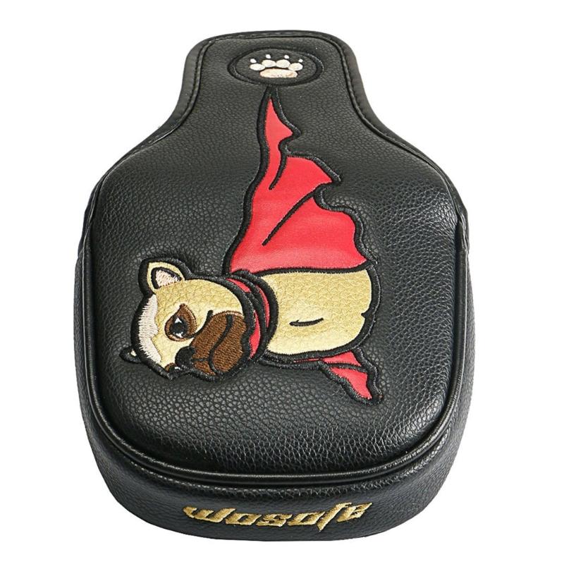 Golf Club Head Cover Putter Headcover Mallet Putter Cover Magnetic Headcovers for Taylormade-Spider Bettinardi-Putters